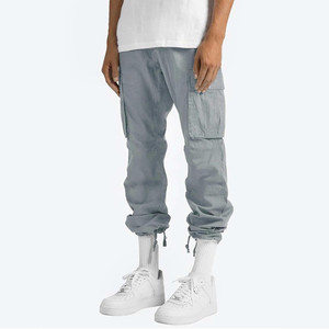 Vêtements de sport à la mode quatre poches cordon de serrage taille élastique joggers d'extérieur pantalons personnalisés pantalons de survêtement décontractés pantalons pour hommes - Product Image 4