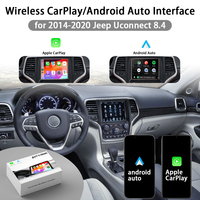 Module d'interface décodeur sans fil Apple CarPlay et Android Auto pour JEEP Uconnect 8.4, mise à niveau OEM Uconnect 8.4