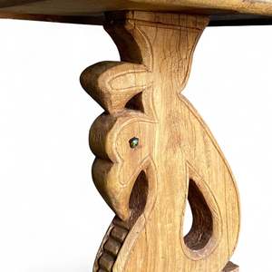 Handmade Solid Wood <b>Side</b> <b>Table</b> <b>Rustic</b> Luxury Console Furniture for Living Room Bedroom Hotel Entry Villa Console <b>Tables</b> - Product Image 3