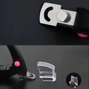 Noyau professionnel en acier inoxydable label privé peinture Laser Logo poignée en métal amovible Type de recharge coupe-ongles - Product Image 3