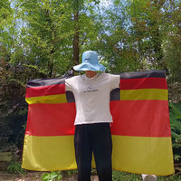Drapeau de Jordanie personnalisé de haute qualité avec capuche et manches, design national, 90*150cm, promotion à bas prix