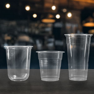 Gobelets jetables à paroi simple en PP transparent de haute qualité QUANG QUAN 12 16 20oz 95mm pour boissons café thé au lait smoothies - Product Image 4