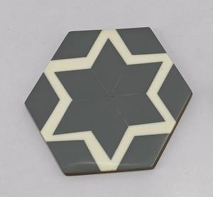 Posavasos de ágata natural Posavasos de geoda de color con chapado en oro Comprar en línea - Product Image 3