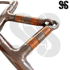 Bridas de Acero Inoxidable de Alta Calidad y Duraderas, de Una y Dos Articulaciones, Tipo Eggbutt, para Uso Ecuestre - Product Image 4