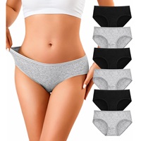 Braguitas Bikini para Mujer Pure Cycle, a Prueba de Fugas, con Capa Absorbente, Tejido Transpirable, Elástico, Soporte en la Cintura, Cobertura Completa, Cintura Alta, Secado Rápido