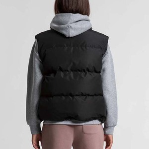 Gilet sans manches de haute qualité pour hommes avec capuche détachable Caractéristique respirante Gilet d'hiver chaud et ample Style gilet bouffant - Product Image 5