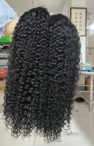 วิกผมลูกไม้ HD แบบไม่ต้องใช้กาว วิกผมแท้แบบปิด<span class=keywords><strong>ห</strong></span>น้าผาก 5x5 สำ<span class=keywords><strong>ห</strong></span><span class=keywords><strong>รับ</strong></span>ผู้<span class=keywords><strong>ห</strong></span>ญิงผิวสีดำ วิกผมแท้<span class=keywords><strong>ทรง</strong></span>ลอนลึกแบบพิกซี่ - Product Image 3