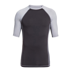 2025 Premium Quality OEM Rash Guard Men Sublimation <b>Printed</b> Spandex Gym Fitness <b>Surfing</b> Diving Rash Guard Compression Shirts - Product Image 5