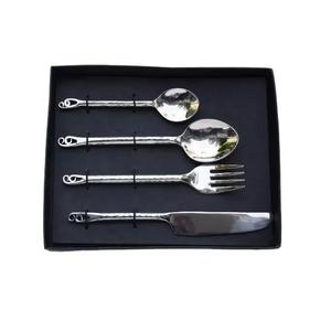 Latest Look Modern Style Rose <b>Gold</b> Metal Cheese Set of Metal Flatware Set New Latest Cutlery Set in Wholesale Price Cutlery - Product Image 6