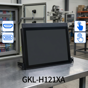 High Quality Metal Case <b>Monitor</b> Korea Made <b>Monitor</b> 1024x768 <b>Monitor</b> With Panel Mounting Brackets - Product Image 1
