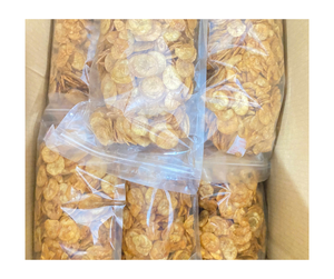 Chips de plátano fritos al vacío de primera calidad, bocadillo dulce crujiente, patatas fritas de plátano secas naturales, venta al por mayor, suministro de fábrica de exportación de Vietnam - Product Image 1
