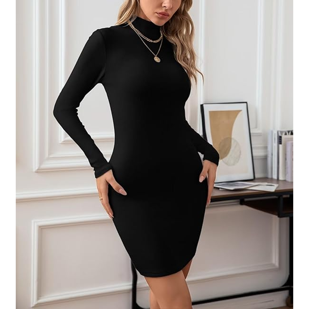 open lace back dress Zapaka Women Black Long Mother of The Bride Dress with Lace One Shoulder Ruched A Line Wedding Guest Dress with Sleeves, Black / UK26