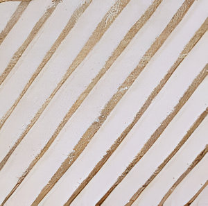 Reposapiés de cuchara de madera texturizada de línea blanca más vendidos y pinzas para ollas, soporte para utensilios de cocina para encimera, uso en restaurante - Product Image 5