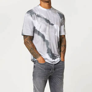 Marque qualité 100% coton hommes T-shirt col rond Design de mode Slim Fit solide T-shirts hommes hauts t-shirts à manches courtes T-shirt pour hommes - Product Image 5