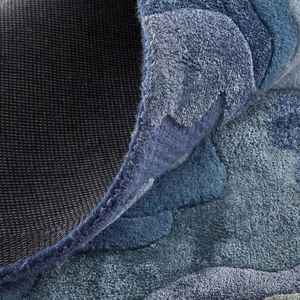 Tapis de sol imprimé pour la méditation, tapis en laine tuftés à la main pour salon, chambre et maisons modernes - Product Image 3