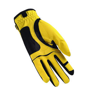 Gants de golf en cuir véritable avec logo personnalisé du meilleur fabricant, nouvelle arrivée, avec caractéristique respirante, bon design pour le sport - Product Image 4
