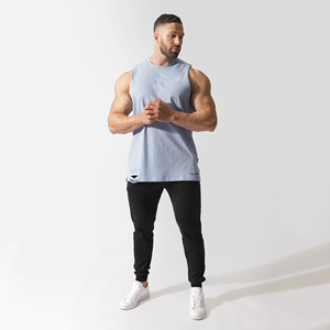 เสื้อกล้ามประสิทธิภาพสูงน้ำหนักเบาสำหรับผู้ชาย ผลิตจากผ้าที่ยืดได้ เหมาะสำหรับออกกำลังกาย กิจกรรมกลางแจ้ง และการใช้งานแบบลำลอง - Product Image 4