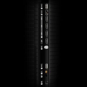 Téléviseur intelligent 4K Mini LED de 85 pouces avec HDR, télécommande vocale, écran plat, fréquence de rafraîchissement de 120 Hz pour une utilisation en cuisine, rétroéclairage QLED, système WebOS - Product Image 1