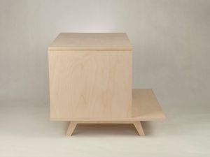 Jaula de Madera Ecológica y Sostenible 2025, Moderna, Triangular, con Rayas y Puerta, Simple para Gatos Pequeños - Product Image 5