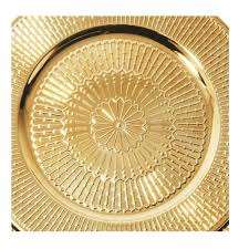 Vente chaude Rond Chargeur Assiette Assiette Plat En Métal En Acier Inoxydable Vaisselle Durable Vaisselle Sans Danger Pour Chargeur Plats Assiette - Product Image 6