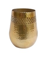 Vase de table rond en verre soufflé opaque de style nordique moderne, luxe, grand format, avec couleur et taille personnalisées