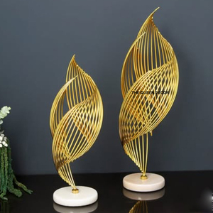 Bol décoratif en forme de coquille en aluminium artisanal abstrait, finition brillante, design vintage, écologique - Product Image 3