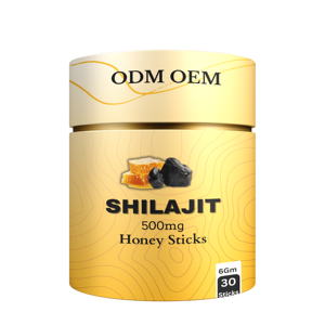 Himalaya Shiljait Stick 500mg 6gm Bolsita Sabor a manzana Envasado personalizado Shilajit Honey Sticks - Product Image 1