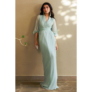 Robe d'été en mousseline de soie à taille empire pour femme <span class=keywords><strong>Aluna</strong></span> - Product Image 1