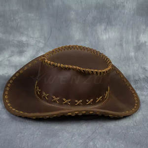 Chapeau de cowboy unisexe en promotion, nouvelle mode, très populaire auprès des jeunes adultes, taille personnalisée pour usage extérieur, vente en gros - Product Image 4