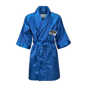 Traje de Boxeo Profesional Olímpico con Logotipo Personalizado, Equipamiento de Satén con Patrón Impreso, Material de Satén Personalizable - Product Image 1