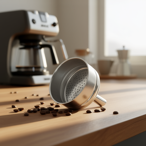 Entonnoir pour cafetière MOKA EXPRESS en aluminium 9 tasses, modèle 0800136 pour cafetières Moka - Product Image 3