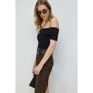 Women's Open Shoulder Casual <b>Crop</b> Top Short Sleeve <b>Fitted</b> Loose <b>T</b>-<b>Shirt</b> with Heart Pattern XS Large Size Breathable Comfortable - Product Image 3