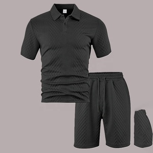 Novedades, Ofertas Destacadas, Conjunto de Pantalones Cortos Deportivos y Camisetas Casuales de Verano para Hombre, Estampados y Personalizados, con Logotipo y Diseño Personalizados, Traje de Verano - Product Image 1