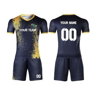 High Quality Custom <b>Soccer</b> Uniform Short Sleeve Lightweight Quick Dry Breathable - Product Image 6