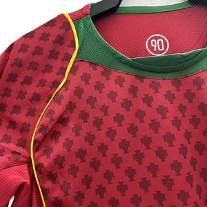 Camisetas de Fútbol Clásicas Vintage de Portugal de Calidad Tailandesa, Temporadas 1966-2022, Camiseta Retro de Fútbol de RONALDO - Product Image 5
