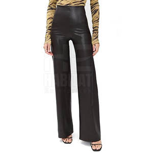 กางเกงหนังผู้หญิงใส่สบาย เอวสูง หนังนุ่ม ดีไซน์ทันสมัยและทนทาน - Product Image 2