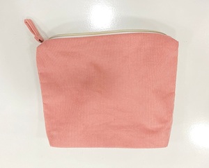 Bolsa de Cosméticos Personalizable de Alta Calidad para Mujer, de Pana y Muselina, con Cierre de Cremallera, Diseño Moderno, Estampado Satinado, India - Product Image 6