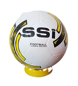 Ballon de football en caoutchouc durable à grande adhérence pour l'entraînement et l'utilisation récréative, rétention d'air élevée et construction durable, style logo imprimé - Product Image 1