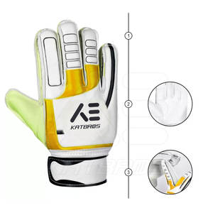 Gants de football de gardien de but de sports de haute performance vente directe d'usine gants de football de gardien de but - Product Image 5