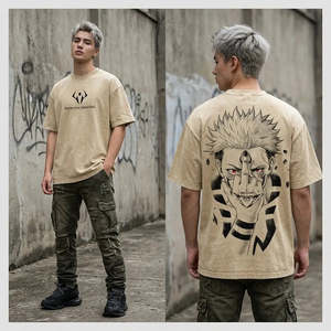 เสื้อยืดอนิเมะเรียวเมน ซุคุนะ ผ้าฝ้าย 100% ลายพิมพ์แฟชั่น เสื้อยืดเจอร์ซีย์ น้ำหนัก 200 กรัม 240 กรัม 280 กรัม - Product Image 4