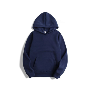 Pull à capuche en coton surdimensionné pour hommes de haute qualité tricoté lourd 3D bouffée impression Logo personnalisable Anti-rides doublé quotidien - Product Image 2