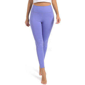 Private Label Breathable Elastic Waist <b>Yoga</b> Leggings Outdoor Use Comfortable <b>Women</b> <b>Yoga</b> <b>Pants</b> - Product Image 5
