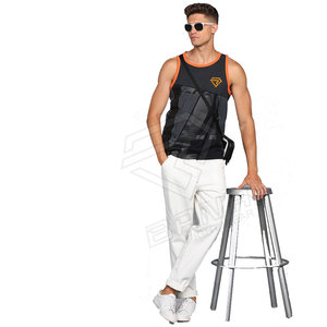 Respirant décontracté grande taille hommes Gym débardeur haute qualité vêtements d'entraînement en gros - Product Image 6