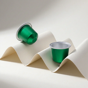 Capsule de café au lait automatique en aluminium semi-personnalisée, rechargeable, de luxe instantanée, saveur herbes <span class=keywords><strong>Gimoka</strong></span> Gusto, pour panier à capsules. - Product Image 1