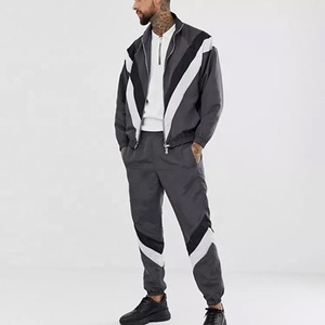 2022 fermeture éclair sweats à capuche + pantalon Jogging costume survêtements personnalisés pour hommes confortable hommes survêtement avec prix d'usine ensemble de sweats à capuche - Product Image 5