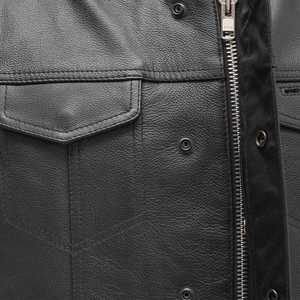 Gilet en cuir Blaster pour homme - Product Image 4