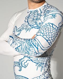 Maillot de sport anti-UV tendance et très vendu pour la gym, personnalisable par transfert thermique, respirant, séchage rapide, en polyester/nylon - Product Image 6