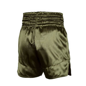 Haute qualité Spandex/Polyester MMA porter des shorts thaïlandais respirant léger séchage rapide conception personnalisable meilleure vente - Product Image 2