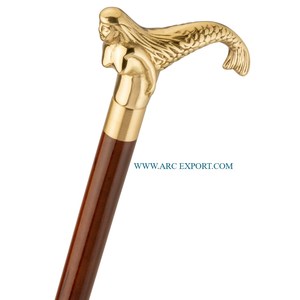 Bastón antiguo de aluminio hecho a mano con diseño estándar, nuevo estilo maravilloso, accesorios únicos para senderismo para personas mayores - Product Image 6