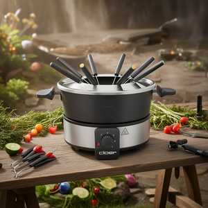 Friteuse électrique Cloer pour 8 personnes, modèle 6679, appareil à fondue - Product Image 3
